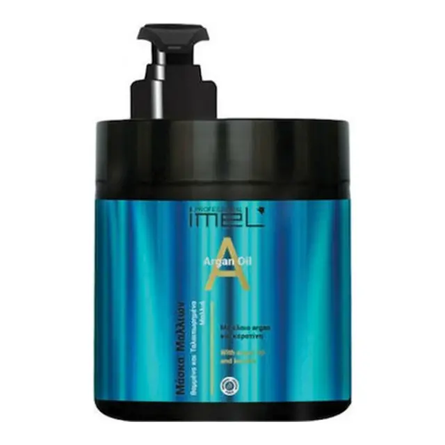 IMEL Μάσκα Μαλλιών Με Argan Oil & Κερατίνη 1000ml