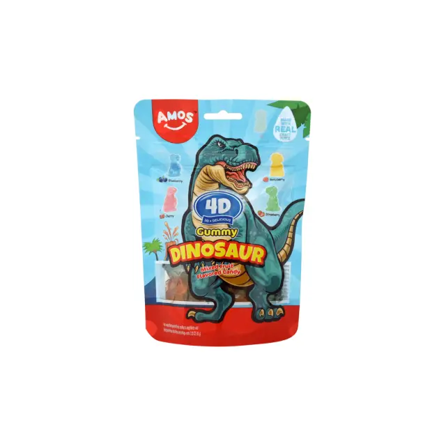 Amos 4D Gummy Dinosaur ΧΓ 65gr