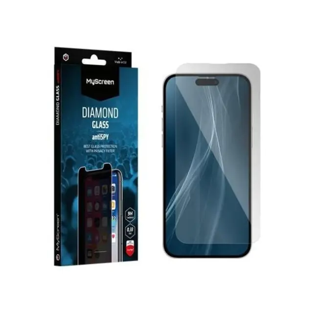 MyScreen Screen Protection Diamond Glass AntiSPY Apple iPhone 17 Pro Max