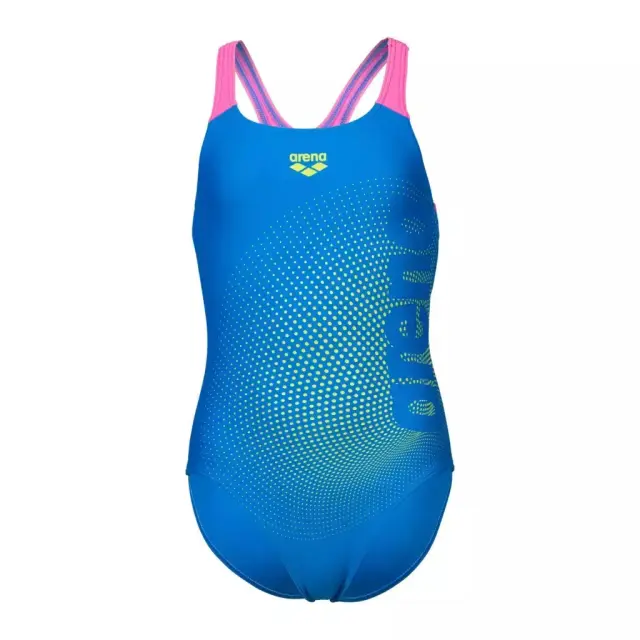 Arena Girl's Dim Light Swimsuit Pro Back Blue-Pink 008104809 - 152