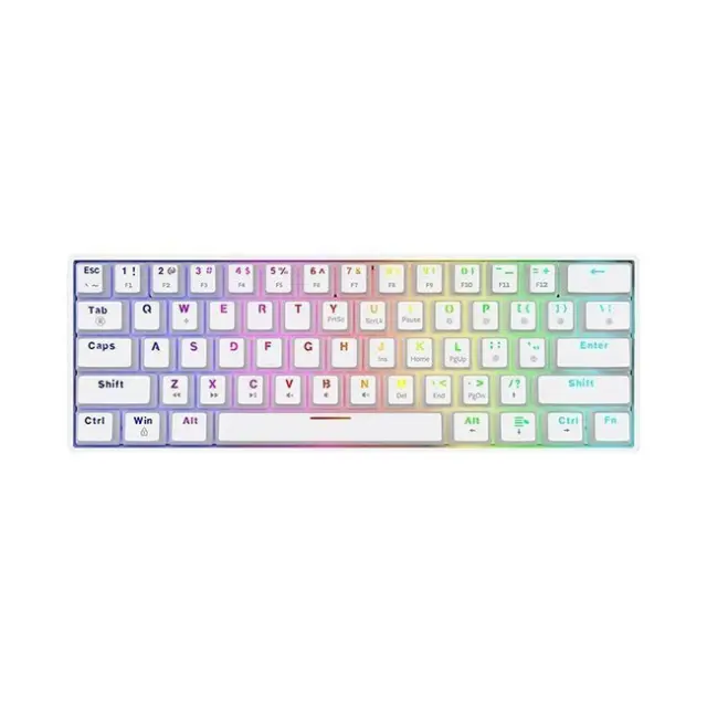 Savio Gaming Keyboard Whiteout X2 Outemu Blue White (SAVGK-WHITEOUT X2 BLUE)