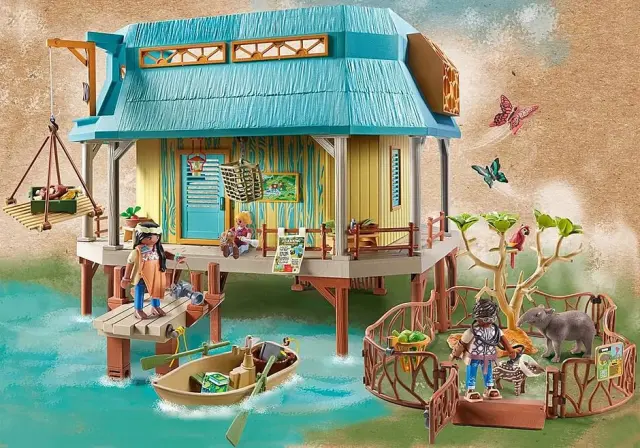 Playmobil Wiltopia: Σταθμός Περίλθαψης Άγριων Ζώων (71007) 3