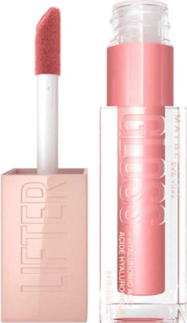 Maybelline New York  Lifter Gloss No 004 Silk, Ενυδατικό Lip Gloss Με Υαλουρονικό Οξύ 5.4ml