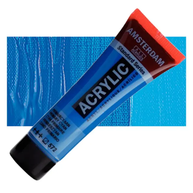 Ακρυλικό Talens Amsterdam 572 Primary Cyan - 20ml
