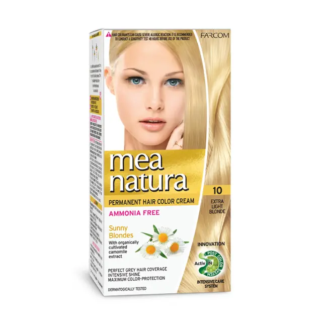 Mea Natura Set Χωρίς Αμμωνία 60ml 10 Κατάξανθο-20373