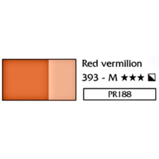 Λάδι Ζωγραφικής Lefranc Louvre - 393 Red Vermilion - 150ml
