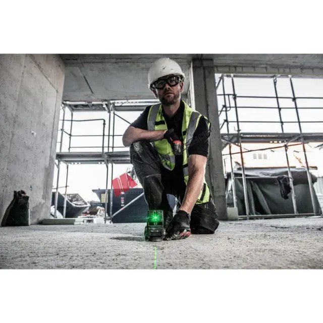 Milwaukee 4933478098 - USB Επαναφορτιζόμενο Πράσινο Lazer Σταυρού L4 CLL-301C με 1 Μπαταρία L4 B3 + USB σε Βαλίτσα Μεταφοράς 2