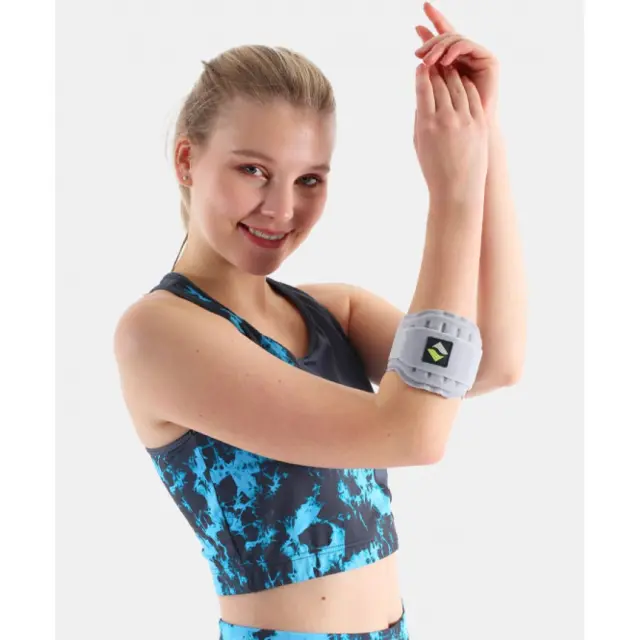 SUPPORTLINE ΠΕΡΙΑΓΚΩΝΙΟ ΜΕ ΠΙΕΣΤΡΟ ΣΙΛΙΚΟΝΗΣ (TENNIS ELBOW) - ONE SIZE - ΑΜΦΙΔΕΞΙΟ