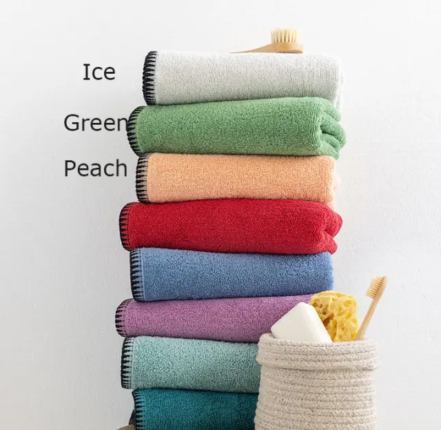 Πετσέτα Χεριών Towels Collection BROOKLYN Πετσέτες Προσώπου 50x90 GREEN 2