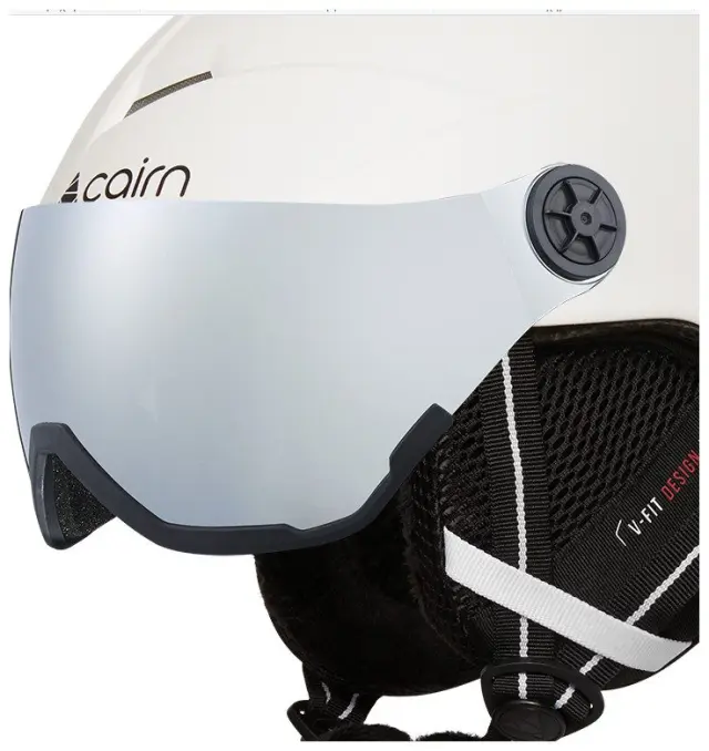 Κράνος Cairn Unisex Orbit Visor Mat White - 0606690-01 - 54/56 2