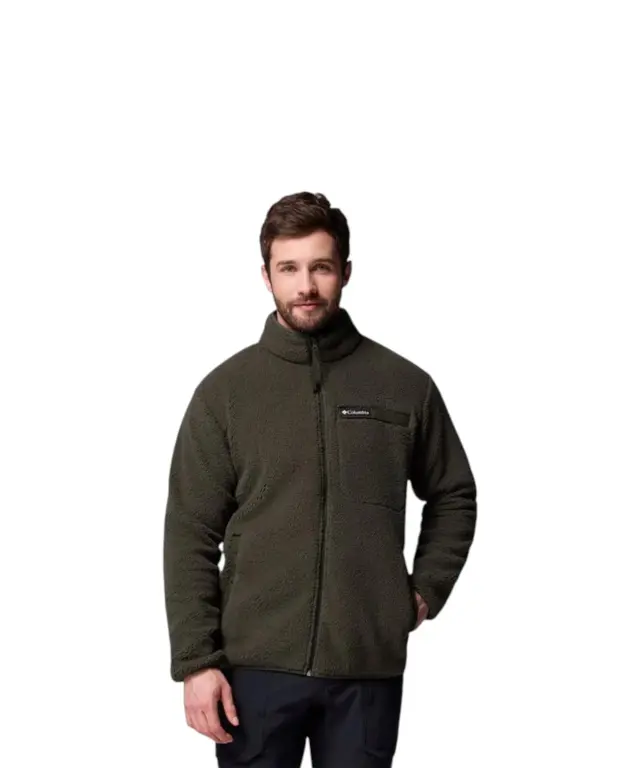 Columbia - Ανδρική Ζακέτα Φούτερ Fleece Rugged Ridge 2135481-366 Πράσινο - S