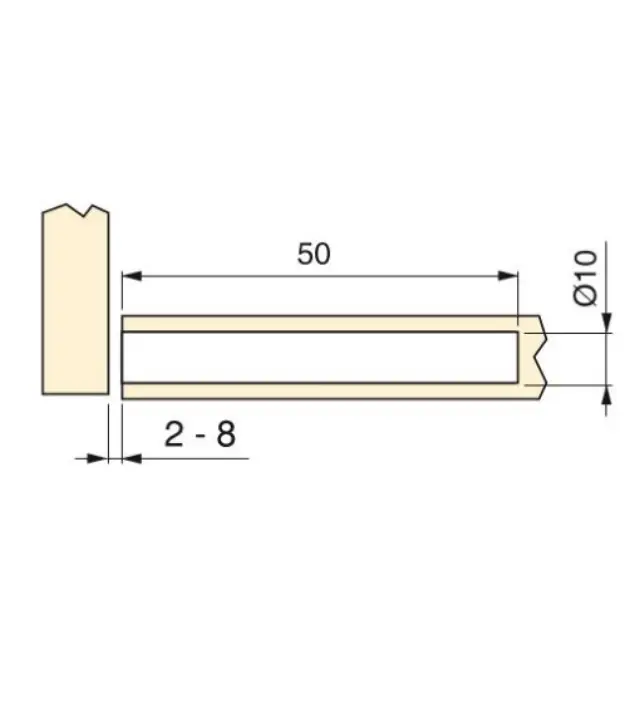 PUSH LATCH EMUCA 2001921 ΧΩΝΕΥΤΟ ΜΕ ΒΕΝΤΟΥΖΑ 50MM ΓΚΡΙ 3