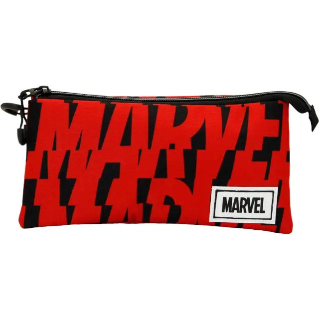 ΚΑΣΕΤΙΝΑ MARVEL RED ECO TRIPLE PENCIL CASE MARVEL CUT-03978 3