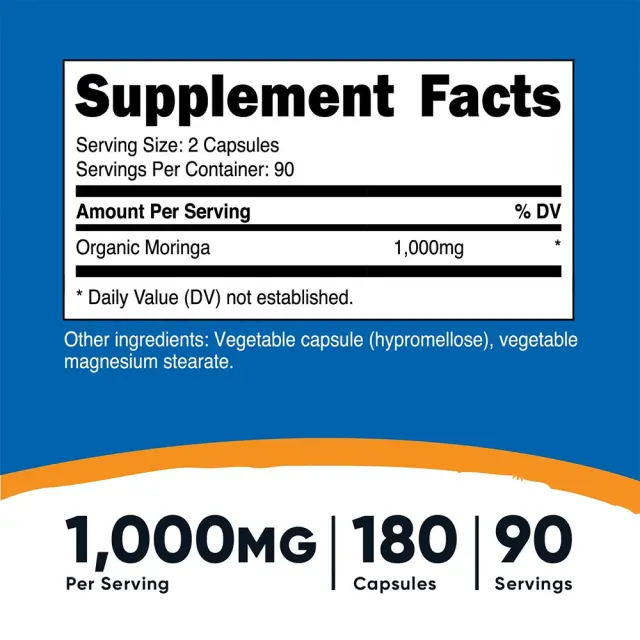 Nutricost Moringa Capsules 2