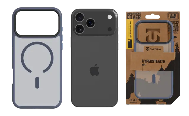 Tactical MagForce Hyperstealth Cover for Apple iPhone 18 Pro Max/17 Pro Max Deep Blue 3