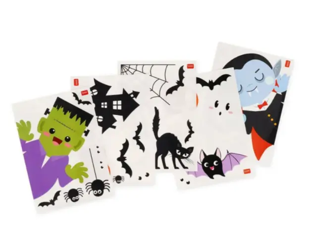 Legami Halloween Set of 35 Static Cling Window Stickers - WindoWow / WDS0001 (Legami)