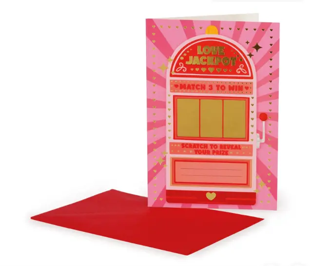 Κάρτα Scatch Off Love Jackpot-Love & Friendship / BGS0010 (Legami)
