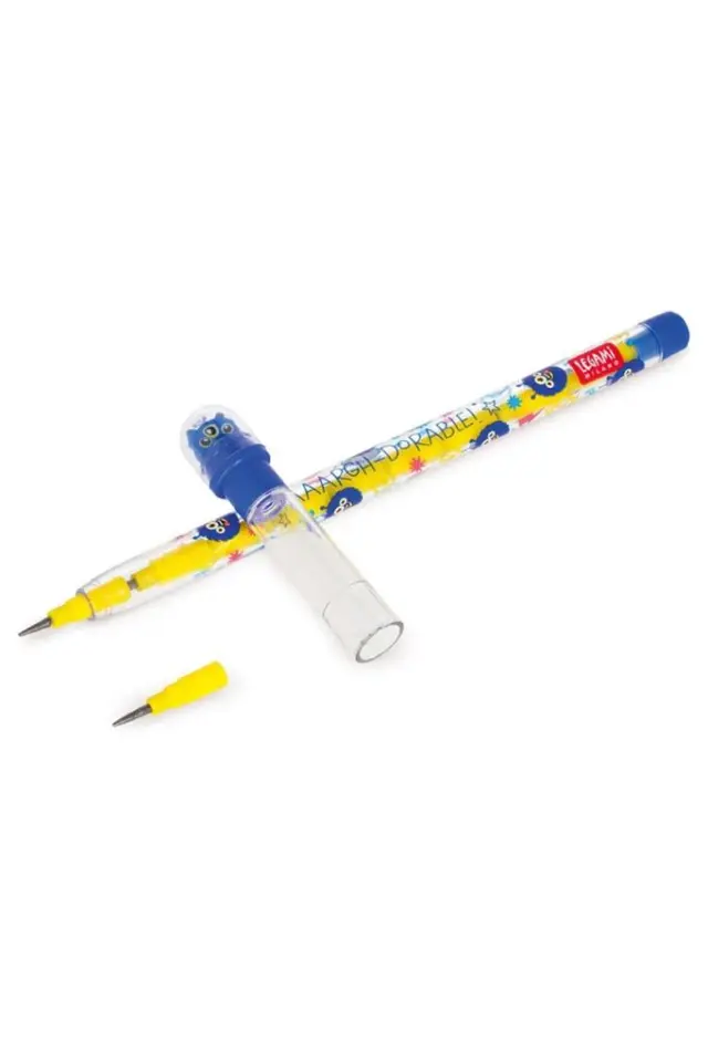 Legami Take a Tip Stackable Pencil / Μολύβι με 11 Μύτες & Γόμα: Monster