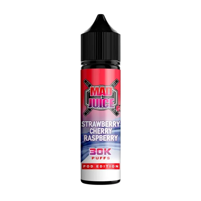 Mad Juice Strawberry Raspberry Cherry Pod Edition 12ml/60ml