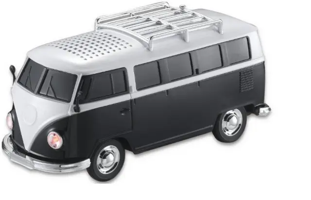 Mini Bus WS-266 Φορητό Ηχείο 6W με Ραδιόφωνο Μαύρο