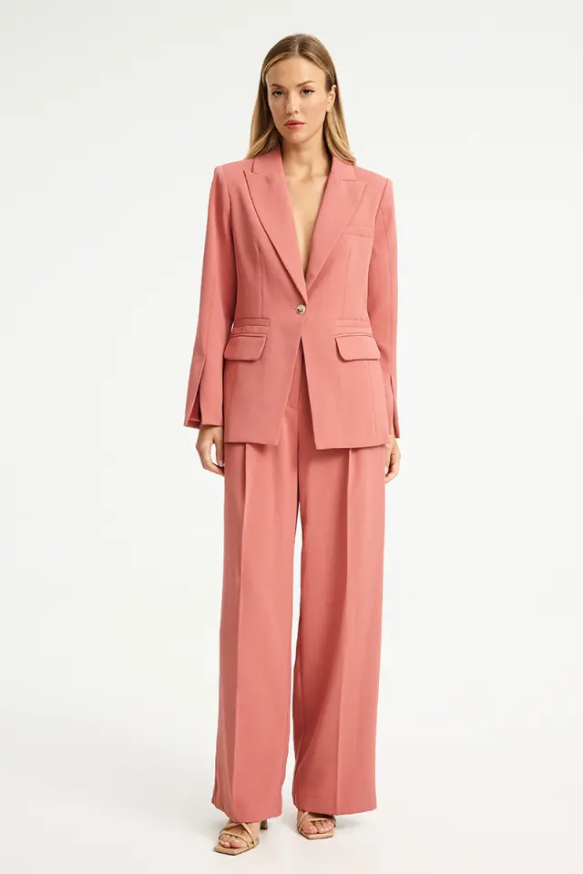 Ψηλόμεσο Tailored Παντελόνι KODA TROUSERS - XS