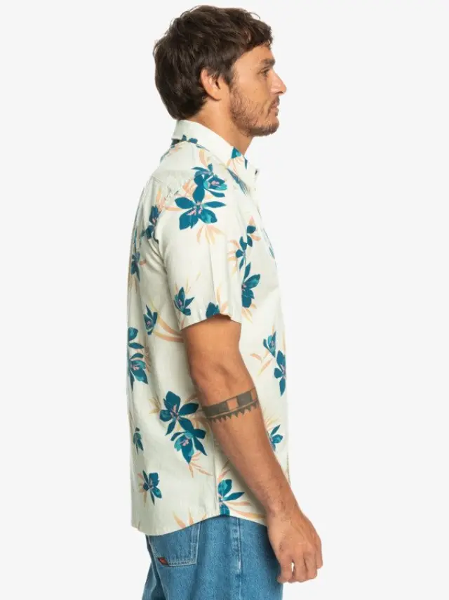 QUIKSILVER HOLIDAZED SS ΠΟΥΚΑΜΙΣΟ ΑΝΔΡΙΚΟ - WDW6 WHITE 3