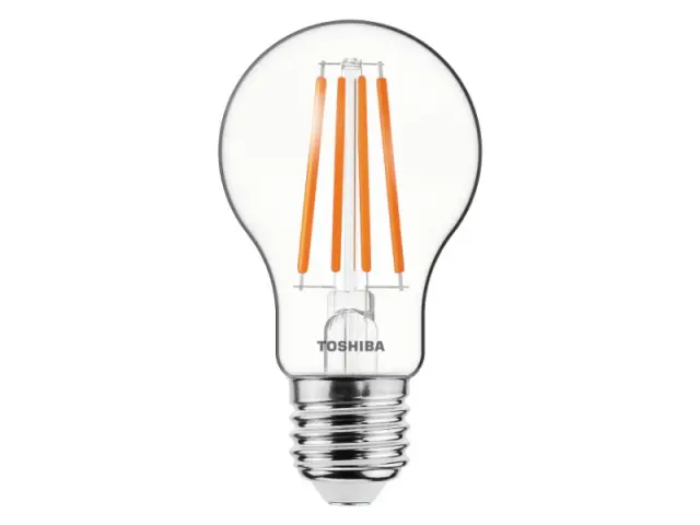 Toshiba LED Filament A60 E27 9W 2700K Dimmable (DELS-FBW400927DE11) 2