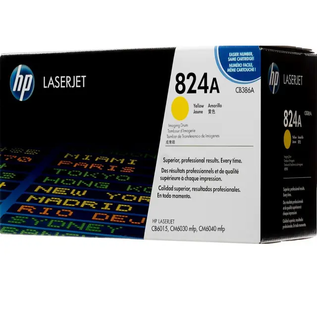 Γνήσιο Drum Laser HP 824A Εκτυπωτή Κίτρινο 35000 Σελίδων CB386A
