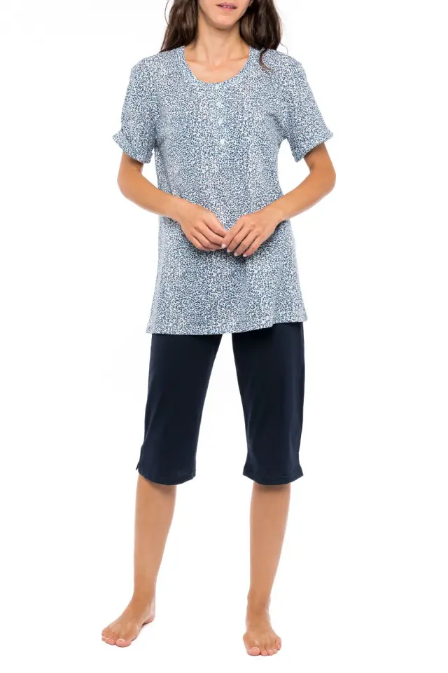 S1183 - Type - PYJAMA CAPRI BLUE LEO - M