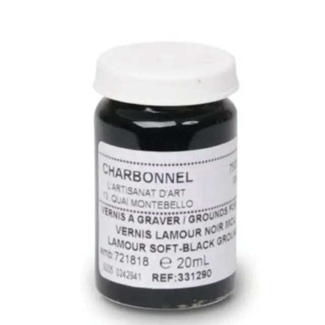 Charbonnel Vernis Lamour Soft-Black Ground - 20ml