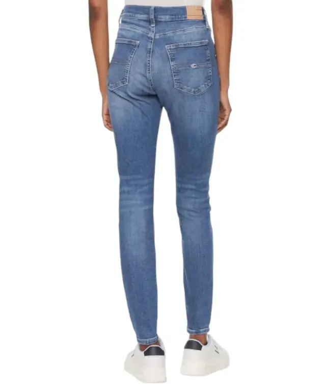 Tommy Hilfiger - Γυναικείο Jean Th Sylvia Hgh Sskn Skinny Fit DW0DW17162-1A5 Μπλε 2
