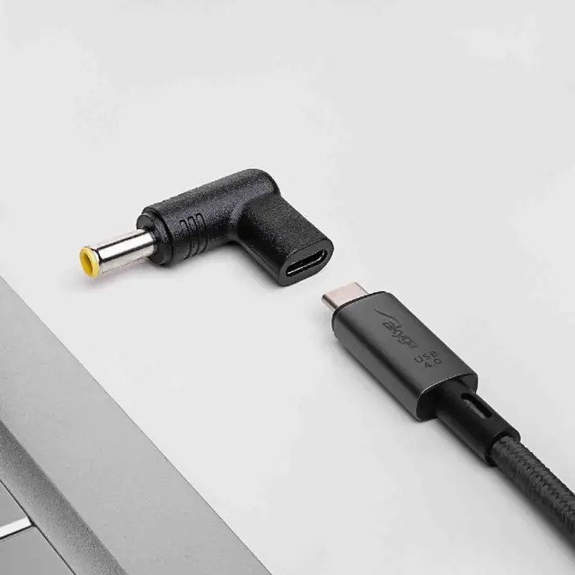 Αντάπτορας Φόρτισης Universal για Notebook Akyga AK-ND-C16 USB-C / 5.5 x 3.0mm + pin 3