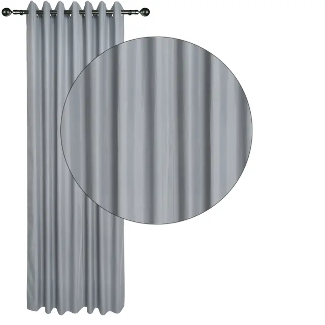 Κουρτίνα Blackout Με Κρίκους 140x270 Das Home 2256 100% Πολυέστερ 2