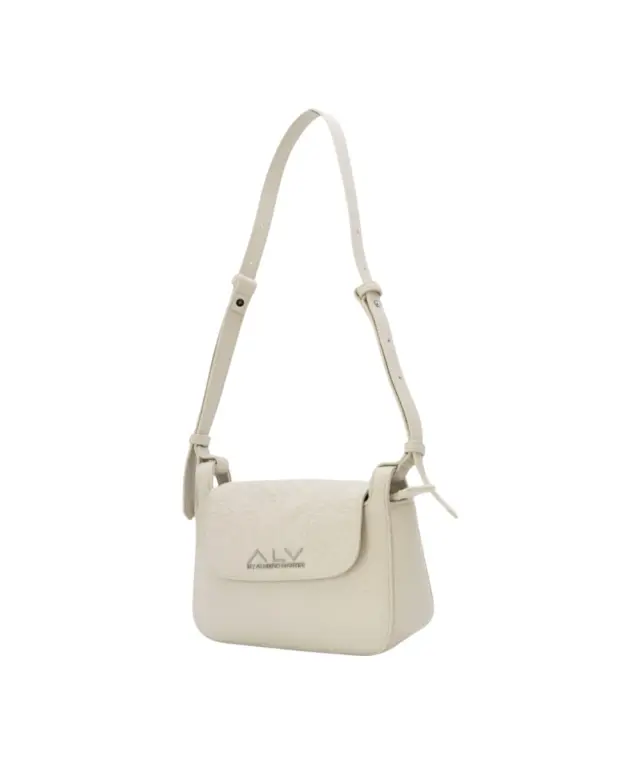 ALV By Alviero Martini - Γυναικεία Τσάντα Fergy Flap Bag ALVB13104-875 Λευκό 2