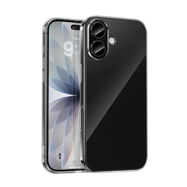 Θήκη Hoco TPU Light Series για Apple iPhone 17 Διάφανη