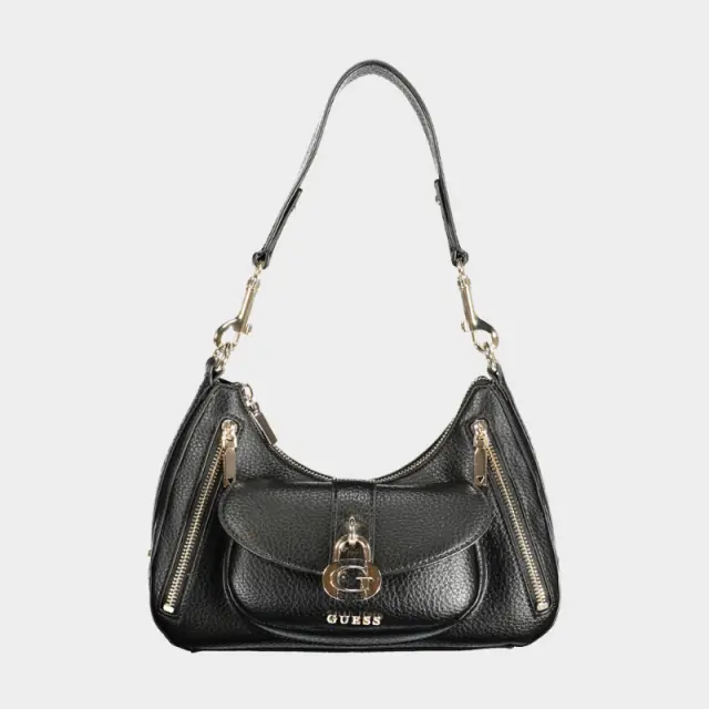 Guess - Γυναικεία Τσάντα Jessa Shoulder Bag HWBG836218-BLA Μαύρο