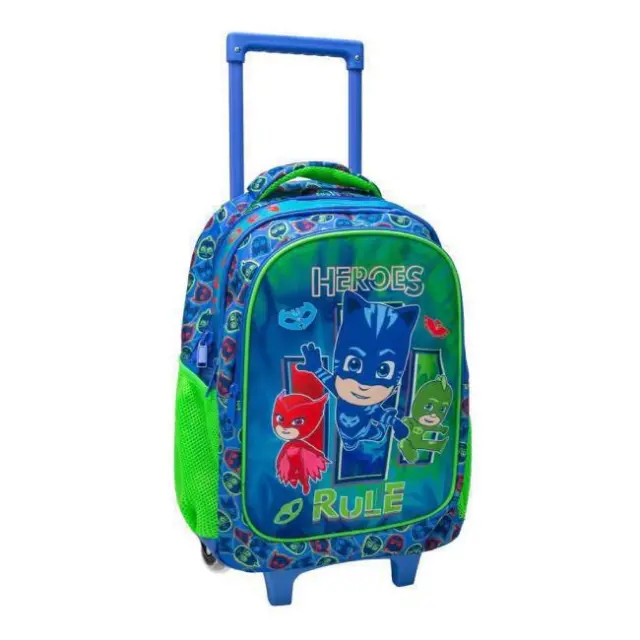 Must Σχολική Τσάντα Τρόλεϊ Δημοτικού PJ Masks Heroes Rule (000484286)