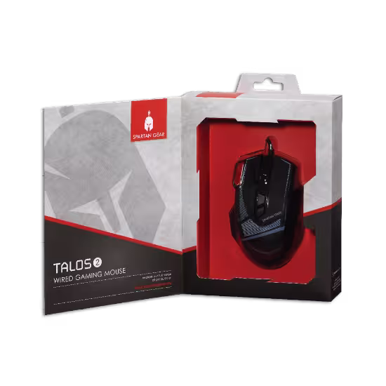 Spartan Gear - Talos 2 Wired Gaming Mouse 2