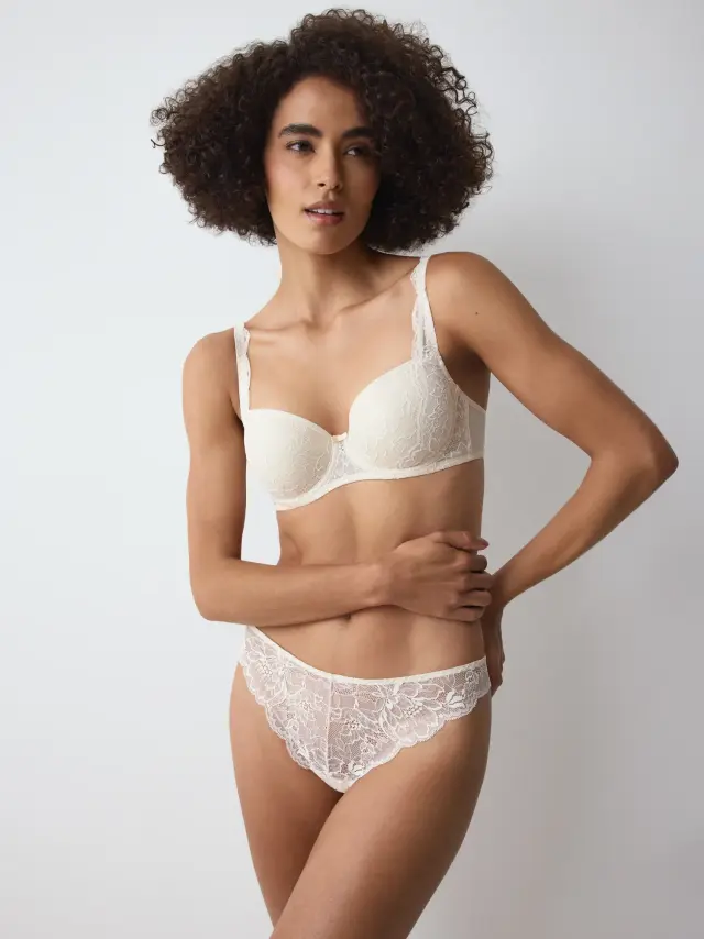 Triumph Σουτιέν Amourette Charm WHP02 Ανοιχτό Μπεζ 3