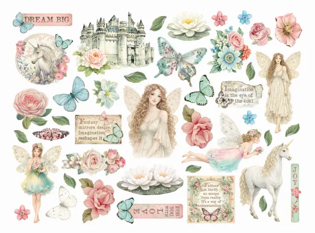 Die Cuts Stamperia, Wonderland 2