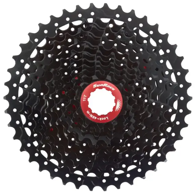 ΚΑΣΕΤΑ SUNRACE CSMX8 11-42 11 ΤΑΧΥΤΗΤΩΝ BLACK