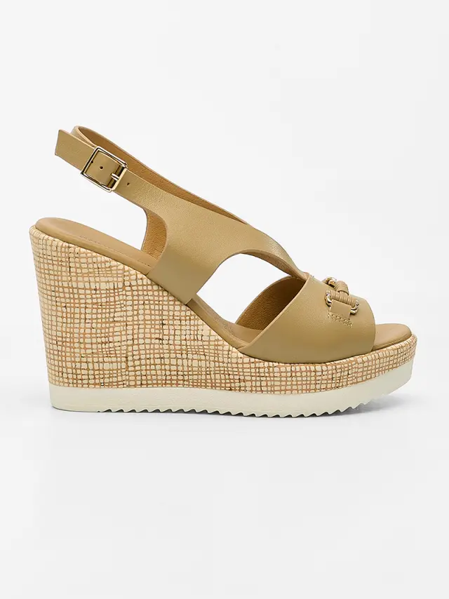 Comodissima Πέδιλα Γυναικείο δέρμα Μπεζ REP/52254 BEIGE 3