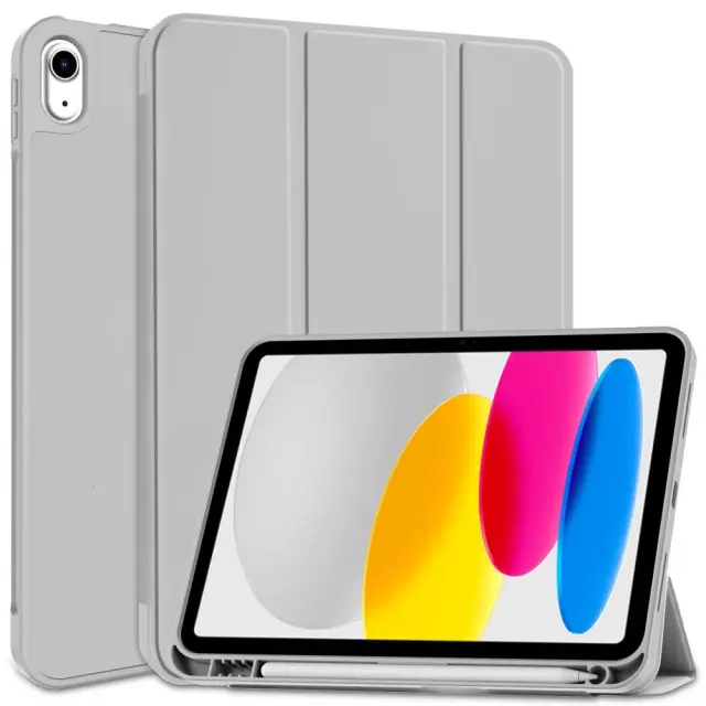 Tech-protect Sc με Βάση για Pen Apple iPad 10.9 2022 (10 Gen) / 11 2025 (11 Gen) Grey