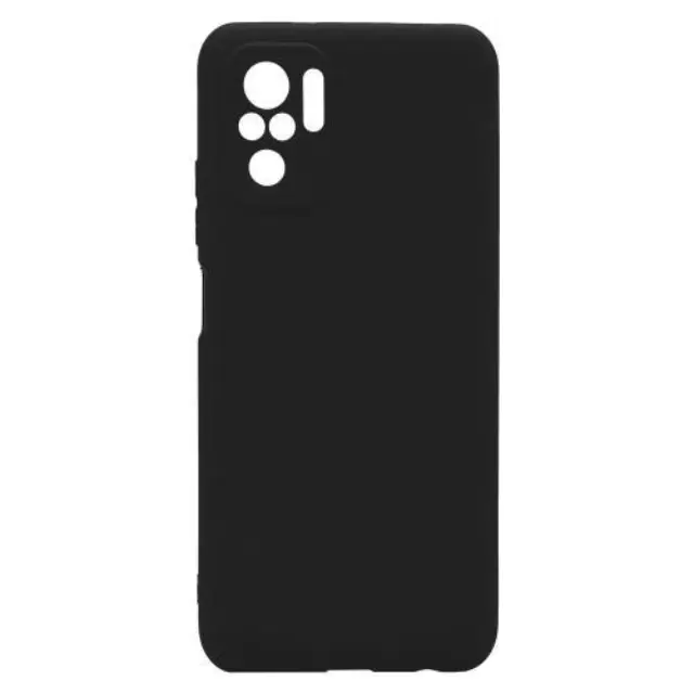 Θήκη Soft TPU inos Xiaomi Poco M5S/ Redmi Note 10/ 10S S-Cover Μαύρο N55635