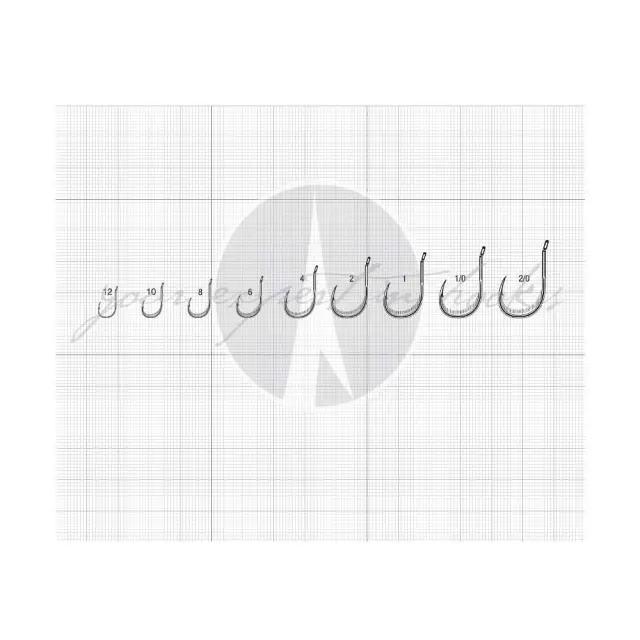 Αγκίστρια VMC Chinu Eyed 7136 BN Pro Pack – Για Γαρίδες, Όστρακα & Χταπόδια 1/0 2