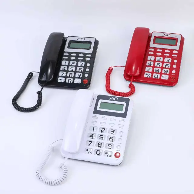 Ενσύρματο σταθερό τηλέφωνο - OHO-5005 - 693553 - White 2
