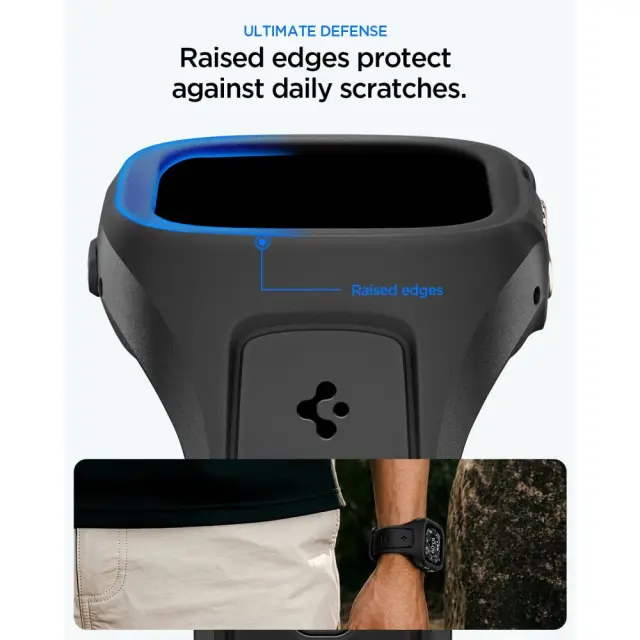 SPIGEN LIQUID AIR 'PRO' APPLE WATCH ULTRA 1 / 2 / 3 (49 MM) BLACK 3