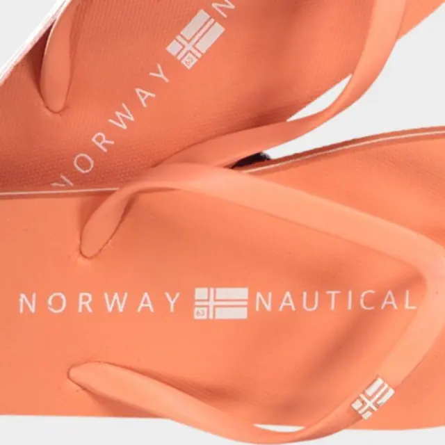 Norway Nautical School – Γυναικείες Παντόφλες 851008-PEACH Πορτοκαλί - 40 3
