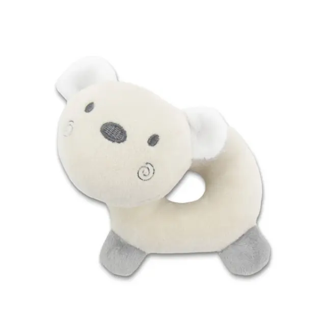 Lorelli Μαλακή Κουδουνίστρα Donut Bear Beige 10191340008