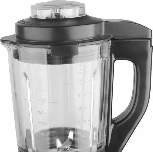 Μπλέντερ για Smoothies με Γυάλινη Κανάτα 1.75lt 1400W Hoomei HM-6788 Μαύρο 2